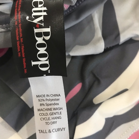 Betty Boop Leggings - OS / TC / TC2 Camo Leggings - Picture 7 of 7